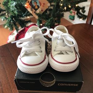 White converse (baby size 2)